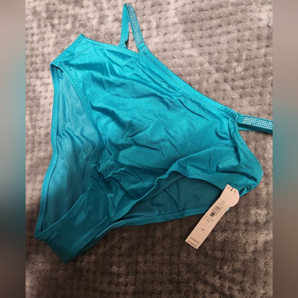 Vibrant Teal Bikini Bottom